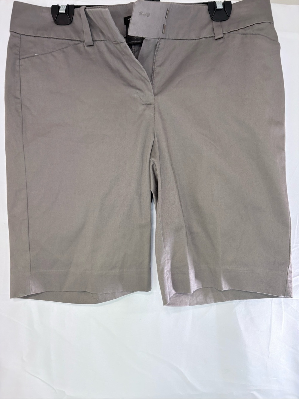 Classic Neutral Bermuda Shorts